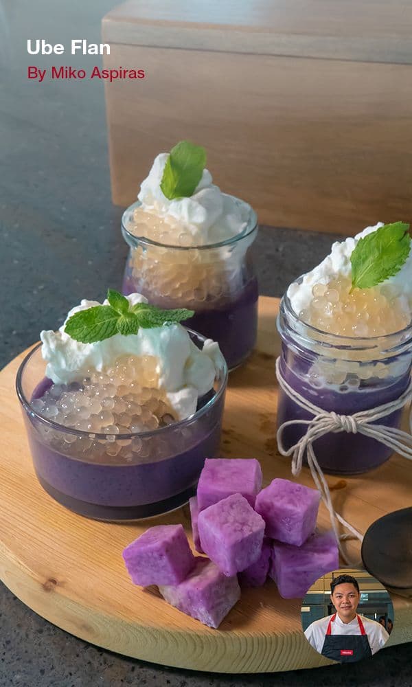 Ube Flan