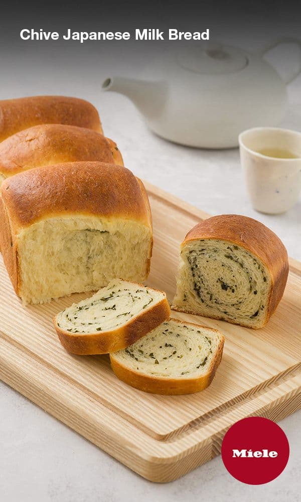 Chive Japanese Milk Bread