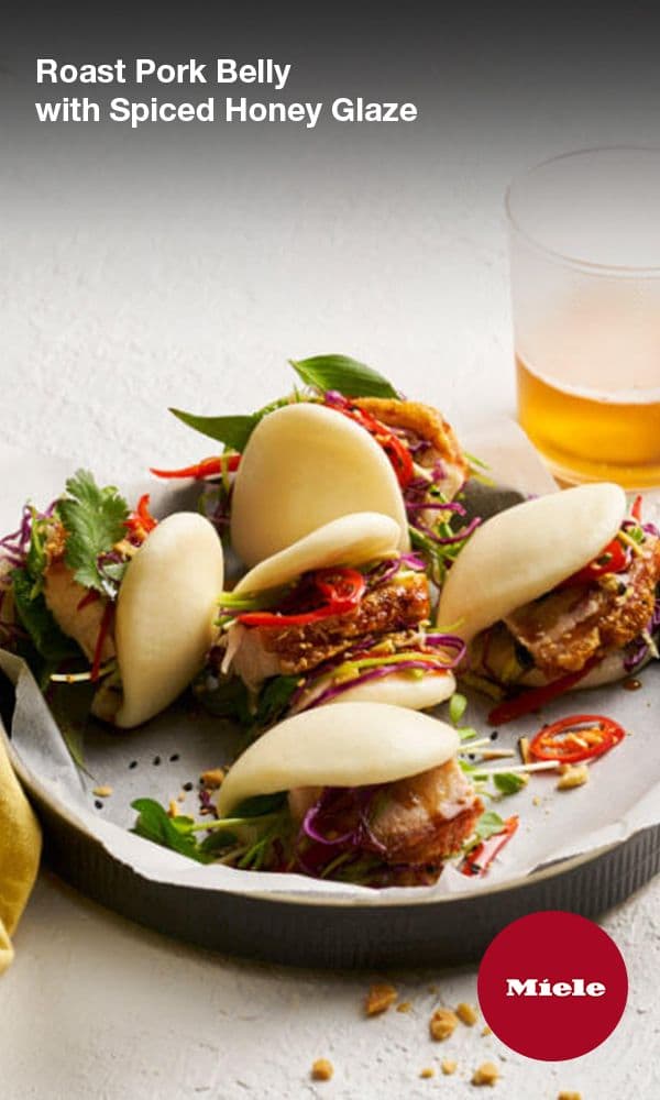 Roast Pork Belly with Spiced Honey Glaze