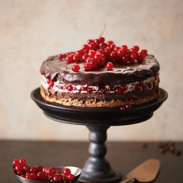 Moist Mocha Chocolate Cake