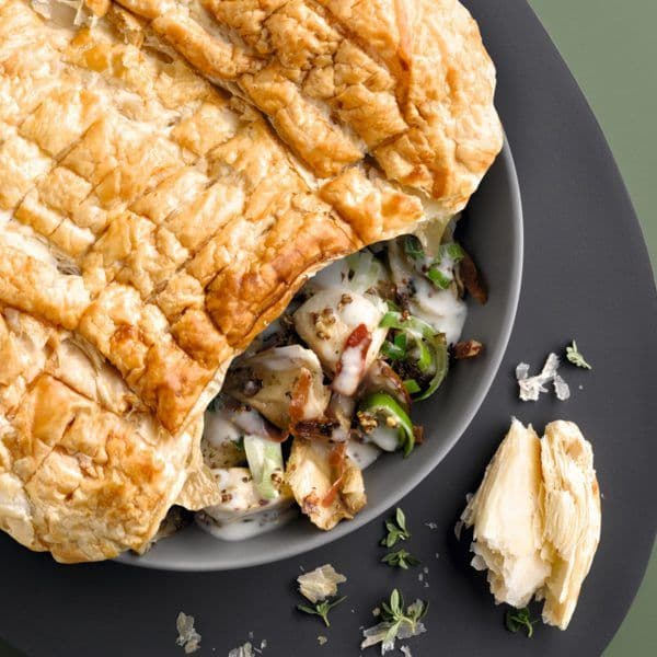 Chicken and Mushroom Pie